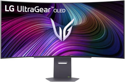LG UltraGear 45" GX9 Curved OLED Gaming Monitor, WQHD Display, 240Hz Refresh Rate, 0.03ms Response Time, FreeSync Premium & VESA AdaptiveSync | 45GX90SA-B.AMA