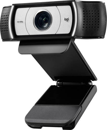Logitech C930s Pro HD 1080 Webcam for Laptops with Ultra Wide Angle Black