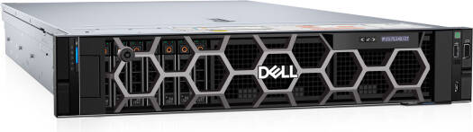 Dell PowerEdge R860 rack server featuring four Intel Xeon Gold 6418H CPUs, 768GB RAM, 7.2TB SAS storage, PERC H755 controller, Broadcom 5720 quad-port 1GbE, iDRAC9 Enterprise 16G, and dual 1800W (1+1) power supplies.
