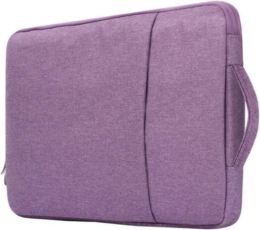 15–15.6 inch Laptop Sleeve – Waterproof Protective Carrying Case with Portable Handle, Compatible with MacBook Air/Pro, HP, Dell, ASUS, ThinkPad, and Tablets – Purple