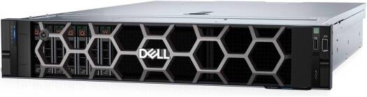 Dell PowerEdge R760xs rack server with dual Intel Xeon Silver 4416+ processors, 256GB RAM, three 4TB SAS hard drives, PERC H755 SAS controller, iDRAC9 Enterprise (16G), and dual 700W power supplies.