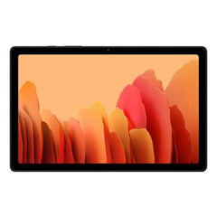 Samsung Galaxy Tab A7 (2020) – Quad-core 2.0 GHz & 1.8 GHz processor, 3GB RAM, 32GB storage, Android 10 with UI 2.5, LTE connectivity, MVS 0920 display, UAE version, in Gold.