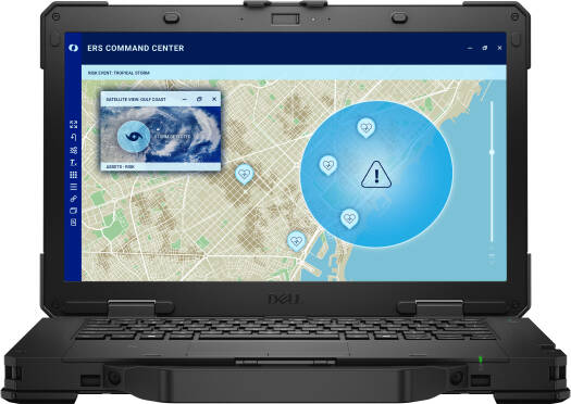 Dell Pro Rugged RB14250 Laptop – 14″ FHD 60Hz Display, Intel Core Ultra 7 165U, 16 GB RAM, 512 GB SSD, Intel Graphics, English Keyboard, Windows 11 Pro, Black