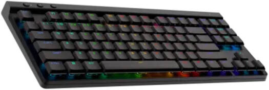 Logitech G G515 TKL Gaming Mechanical Keyboard – Lightspeed Wireless, RGB Backlit, USB & Bluetooth (2.4GHz), GL Tactile Switches, QWERTY US Layout, Black | Model: 920-012538