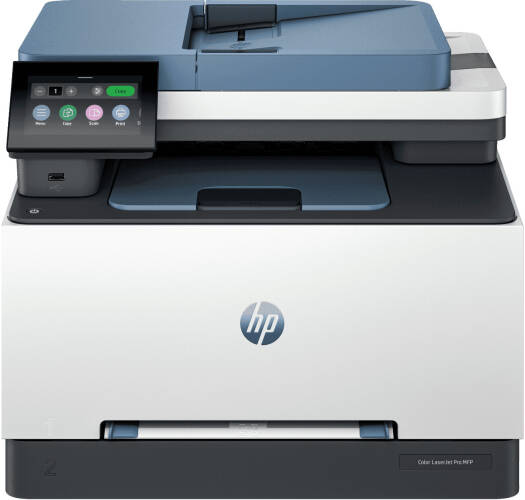 HP Color LaserJet Pro MFP 3303fdn – Fast color laser printer with print, copy, and scan functions, featuring automatic duplex printing, Gigabit Ethernet, and mobile printing support.
