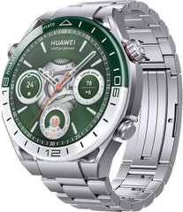 HUAWEI WATCH Ultimate smartwatch with 1.5" LTPO AMOLED display, sapphire glass dial, nanocrystalline ceramic case, over 100 workout modes, 10 ATM water resistance, Bluetooth 5.2, golf edition, green color