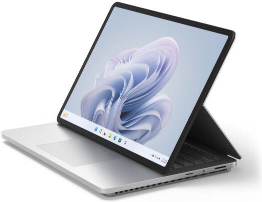 Microsoft Surface Laptop Studio 2, 14.4" PixelSense Flow Touchscreen Display, Intel Core i7-13700H, 32GB RAM, 1TB SSD, NVIDIA RTX 2000 Ada Graphics, Backlit English Keyboard, Windows 11, Platinum