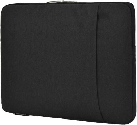 Laptop Sleeve – Waterproof Protective Carrying Case, compatible with MacBook Air/Pro, HP, Dell, Asus, ThinkPad, Acer Swift, and tablets; sleek black design.