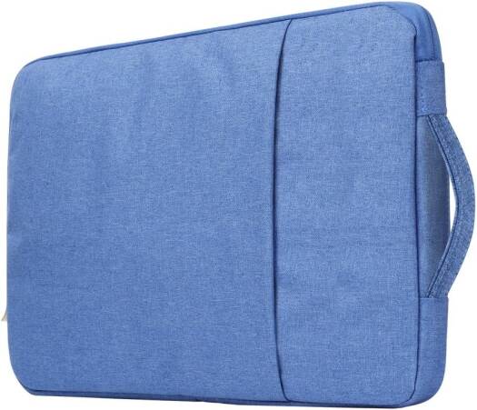 15–15.6 inch Laptop Sleeve – Waterproof Protective Carrying Case with Portable Handle, Compatible with MacBook Air/Pro, HP, Dell, ASUS, ThinkPad, and Tablets – Blue