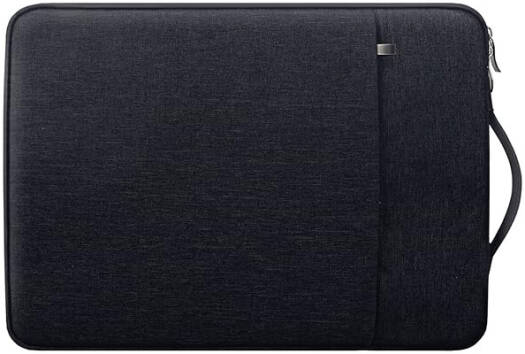 15–15.6" Laptop Sleeve – Waterproof Protective Carrying Case, Shock-Resistant Laptop Bag Compatible with MacBook Air/Pro, HP, Dell, ASUS, ThinkPad, Acer Swift 15" and Tablets – Black