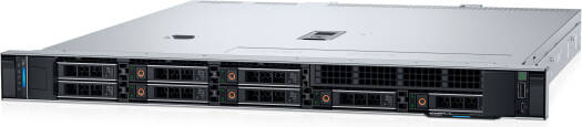 Dell PowerEdge R360 rack server with onboard Broadcom 5720 dual-port 1GbE, Intel Xeon E-2478 processor, 64GB 5600MHz UDIMM, four 2TB 7.2K SATA drives, PERC H755 controller, iDRC9 Express, and a 700W power supply.