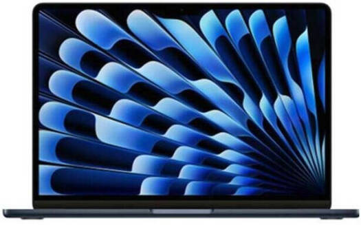 Apple MacBook Air 2024 – 13" Liquid Retina Display, Apple M3 Chip with 10-Core GPU, 16GB RAM, 512GB SSD, Touch ID, Backlit Magic Keyboard (English), International Version, Midnight | Model: MXCV3