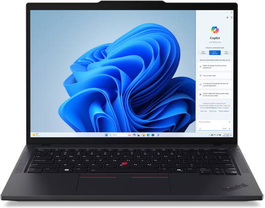 Lenovo ThinkPad T14 Gen 5 Laptop – 14" WUXGA IPS Display (60Hz), Intel Core Ultra 7 155U Processor, 16GB RAM, 512GB SSD, Intel Integrated Graphics, English (UK) Keyboard, Windows 11 Pro, Black | Model: 21ML000AGP