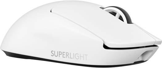 Logitech G PRO X Superlight 2 Wireless Gaming Mouse with LIGHTFORCE switches, 32K DPI HERO 2 sensor, 5 programmable buttons, 95-hour battery, USB-C, PC/Mac, White.