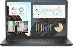Dell Vostro 15 3530 Laptop – 13th Gen Intel Core i3-1305U, 8GB RAM, 512GB SSD, Intel UHD Graphics, 15.6” FHD Display, English Keyboard, DOS, Black