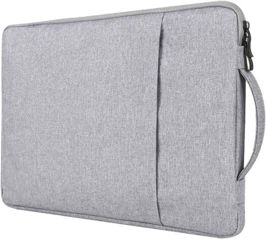 Generic 15–15.6" Laptop Sleeve – Waterproof Protective Case and Carrying Bag, Suitable for MacBook Air/Pro, HP, Dell, ASUS, ThinkPad, Acer Swift and Tablets – Grey