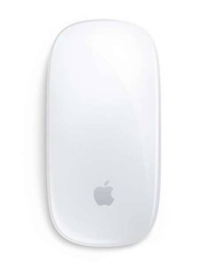 Apple Magic Mouse – Wireless Bluetooth, Multi-Touch Surface for Gestures, Silver/White | Models: MK2E3ZM/A, MK2E3AM/A