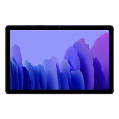Samsung Galaxy Tab A7 (2020) – Quad-core 2.0 GHz & 1.8 GHz processor, 3GB RAM, 32GB storage, Android 10 with UI 2.5, Wi-Fi connectivity, MVS 0920 display, UAE version, in Dark Grey.