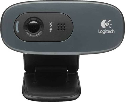 Logitech C270 HD Webcam – 720p Widescreen Video for Calls and Recording, Designed for Desktop and Laptop Use