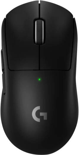 Logitech G PRO X Superlight 2 SE Wireless Gaming Mouse with HERO 2 sensor, up to 44,000 DPI, 888 IPS tracking, 88G acceleration, LIGHTFORCE switches, and 5-button design — Black.