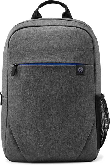 HP Prelude 15.6" Laptop Backpack – Stylish and functional design with organized storage compartments and padded straps for comfortable carrying; elegant grey finish.