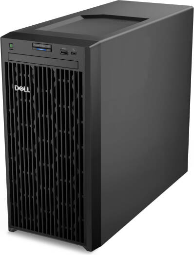 Dell PowerEdge T150 tower server equipped with an Intel Xeon E-2336 processor running at 2.9 GHz (12 MB cache, 6 cores/12 threads, 65 W), 32 GB ECC UDIMM memory at 3200 MT/s, two 1 TB 3.5-inch SATA drives, iDRAC9 Basic (15th generation)