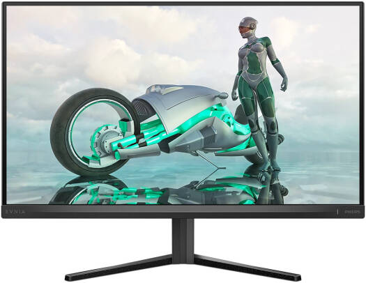 Philips Evnia 24M2N3200L Gaming Monitor – Black, featuring a 24" IPS display with FHD resolution, 180Hz refresh rate, 0.5ms (Smart MBR) response time, Adaptive Sync, Mega Infinity DCR, and SmartImage Game technology.