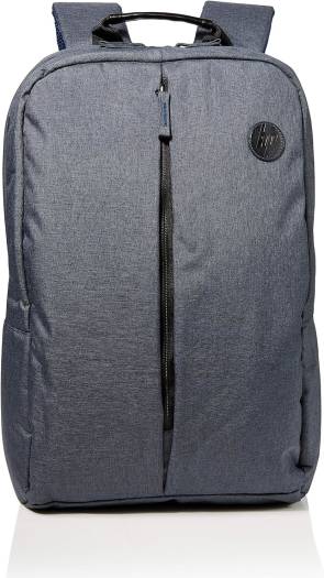 HP 15.6" Value Backpack, Laptop Backpack, Blue/Grey