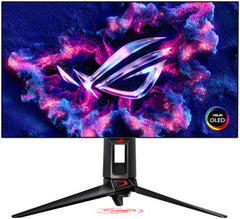 ASUS ROG Strix OLED XG27UCDMG Gaming Monitor – 27" 4K QD-OLED display, 240Hz refresh rate, 0.03ms response time, OLED Anti-Flicker 2.0 technology, VESA DisplayHDR 400 certified, Black.