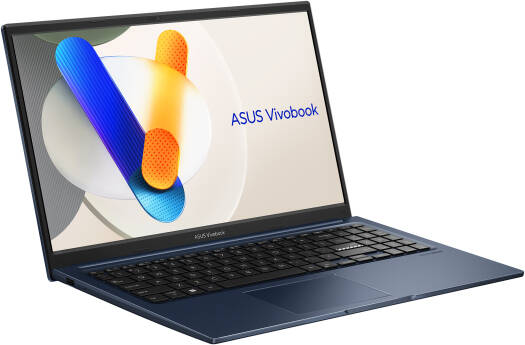 ASUS Vivobook 15 X1504VA Laptop, 15.6" FHD 60Hz Display, Intel Core i7-1355U, 16GB RAM, 512GB SSD, Intel Iris Xe Graphics, English-Arabic Keyboard, Windows 11, Quiet Blue.