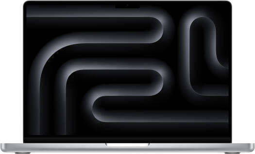 Apple MacBook Pro 14" – Liquid Retina XDR Display, Apple M4 Pro Chip with 12-Core CPU, 16-Core GPU, and 16-Core Neural Engine, 24GB Unified Memory, 512GB SSD, English Backlit Keyboard – Silver | Model: MX2E3HN/A