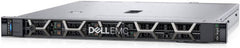 Dell PowerEdge R350 Rack Server bundle with an Intel Xeon E-2324 3.1 GHz processor, 16 GB RAM, 2×2.4 TB 2.5" 10K RPM SSDs (12 Gbps), PERC H755 RAID controller, DVD±RW drive, and a 5719 QP 1 Gb network interface card.