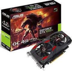 ASUS Cerberus GeForce GTX 1050 Ti OC Edition (CERBERUS-GTX1050TI-O4G) — 4GB GDDR5 (128-bit), PCIe 3.0 Graphics Card.