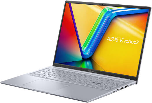 ASUS Vivobook 16X K3605VU Laptop, 16" WUXGA 120Hz IPS Display, Intel Core i9-13900H, 16GB RAM, 1TB SSD, GeForce RTX 4050 6GB GPU, English Keyboard, Windows 11, Cool Silver.