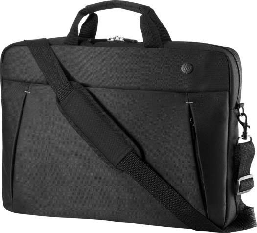 HP Business Slim Top Load Laptop Carrying Case, Up to 17.3" Laptops, Secure RFID pocket, Lockable Zippers, Black