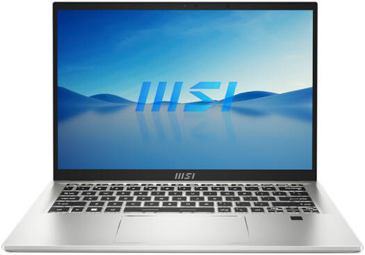 MSI Prestige 14 Evo B13M Laptop, 14" FHD+ IPS Display, Intel Core i5-13420H Processor, 8GB RAM, 512GB SSD, Intel Iris Xe Graphics, English-Arabic Keyboard, Windows 11 Home, Urban Silver.