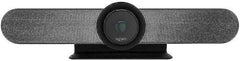 Logitech MeetUp HD video and audio conferencing system designed for small meeting spaces, delivering high-quality video, clear audio, and an all-in-one compact design.
