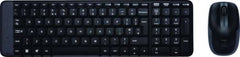 Logitech MK220 Wireless Keyboard and Mouse Combo (Black) EN-AR