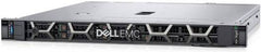 Dell PowerEdge R350 1U rack server with 4×3.5" drive bays, Intel Xeon E-2324 3.1GHz (8MB cache), 16GB UDIMM 3200MT/s RAM, 600GB SAS ISE drive, TPM 2.0 v3, PERC H755 controller, iDRAC9 Express 15G, in black chassis.