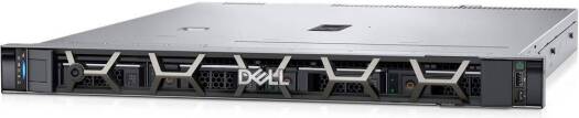 Dell PowerEdge R250 rack server with an Intel Xeon E-2314 2.8GHz processor, 16GB UDIMM memory, 2TB SATA 6Gbps HDD, iDRAC9 Basic (15G), a single 450W Platinum cabled power supply, and TPM 2.0.