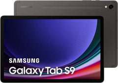 Samsung Galaxy Tab S9 5G with an 11" Dynamic AMOLED 2X 120Hz display, 8GB RAM, 128GB storage, and a microSD slot. Comes with the S Pen, 13MP rear and 12MP front cameras, UAE variant in Graphite.