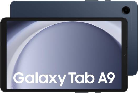 Samsung Galaxy Tab A9 (Wi-Fi), featuring 4GB RAM and 64GB storage in Navy.