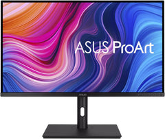 Asus ProArt Display PA329CV Professional Monitor featuring a 32" 4K UHD IPS panel, 60Hz refresh rate, 5ms (GtG) response time, Adaptive-Sync support, and 1.07 billion-color accuracy — Black.