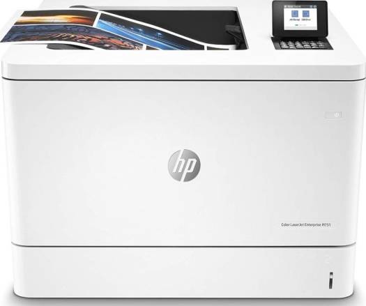 HP Color LaserJet Enterprise M751dn Printer with A4/A3 Support, Automatic Double-Sided Printing, 40 ppm Print Speed, 1200×1200 dpi Resolution, Quick Wake-Up, 100-Sheet Multipurpose Tray, USB/Ethernet Connectivity, White Finish