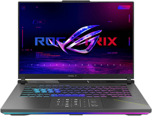 ASUS ROG Strix G16 G614FM Gaming Laptop, 16" WUXGA IPS Display, AMD Ryzen 9 9955HX, 16GB RAM, 1TB SSD, GeForce RTX 5060 8GB GPU, English Keyboard, Windows 11, Eclipse Gray.