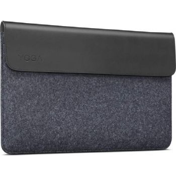 Lenovo Yoga 14'' Sleeve, Lightweight, 35% Genuine Leather, 65% Wool Felt, Black