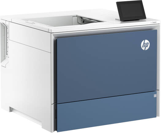 HP Color LaserJet Enterprise 5700dn – Printer with up to 45 ppm print speed, 1200 x 1200 dpi resolution, 4.3" color display, 250-sheet output bin, ADF printing, and USB, Ethernet, & Wi-Fi connectivity.
