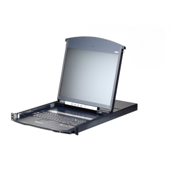 ATEN KL1116VN 16-Port 19” LCD CAT5e/6 KVM over IP Switch 1 local / 1 remote (Dual Rail)