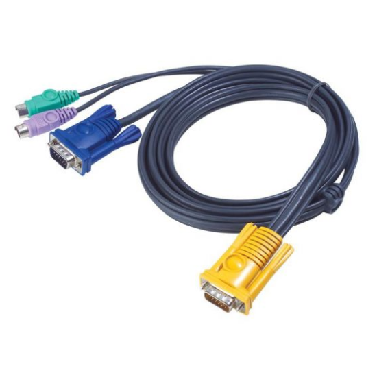 كابل Aten 2L-5206P PS/2 KVM بطول 6 أمتار