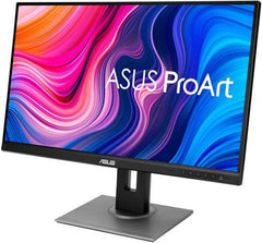 ASUS ProArt PA278QV 27" WQHD (2560 × 1440) Professional Monitor – 100% sRGB and Rec.709 color gamut, IPS panel, 75Hz refresh rate, DisplayPort, Mini DisplayPort, HDMI, and DVI-D connectivity, Calman Verified, with Eye Care and anti-glare technology.